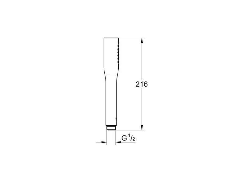 Душ Слушалка Grohe 27458000 Хромирано 1 Позиция