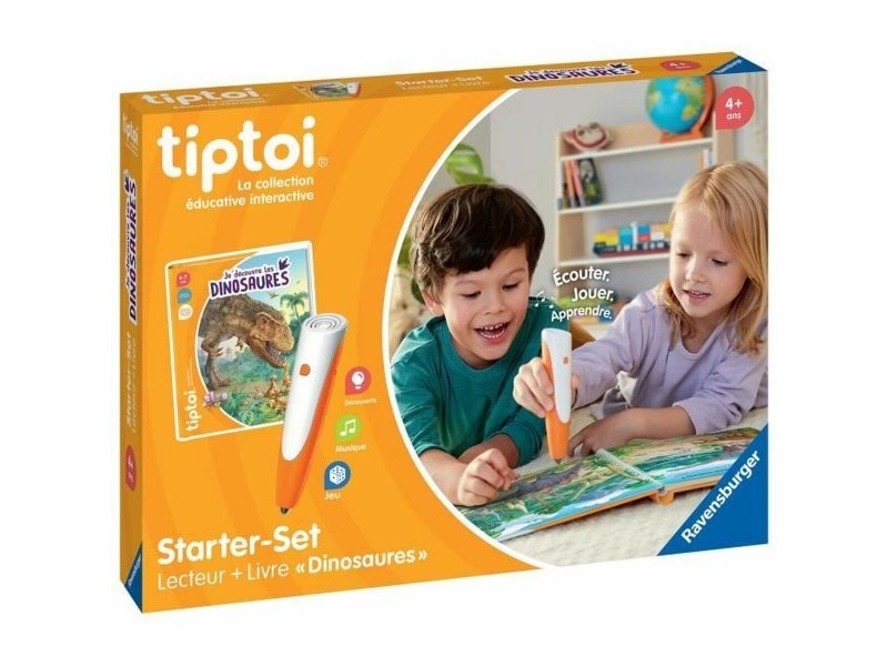 Образователна Игра Ravensburger tiptoi® Starter Dino-4005556001750 (FR)