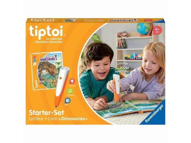 Образователна Игра Ravensburger tiptoi® Starter Dino-4005556001750 (FR)