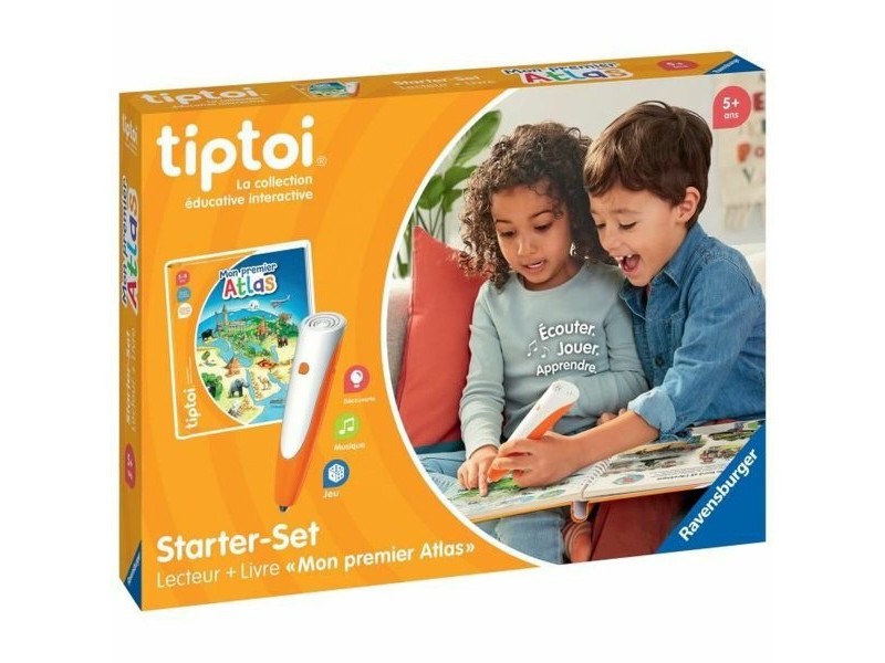 Образователна Игра Ravensburger tiptoi® Starter Atlas 4005556001774 (FR)