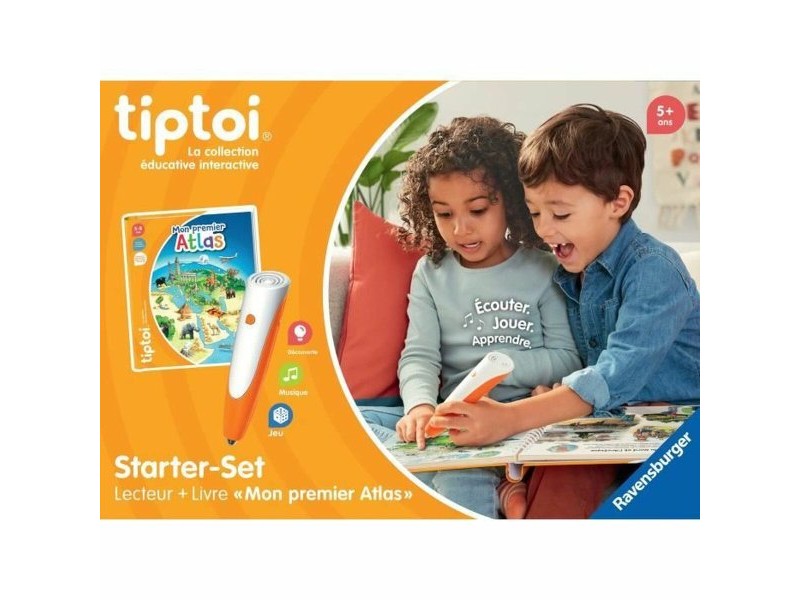 Образователна Игра Ravensburger tiptoi® Starter Atlas 4005556001774 (FR)