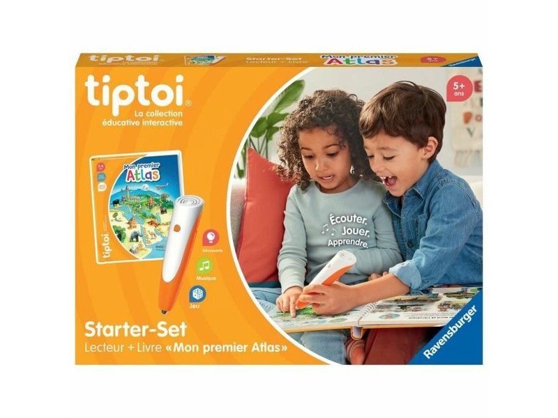 Образователна Игра Ravensburger tiptoi® Starter Atlas 4005556001774 (FR)