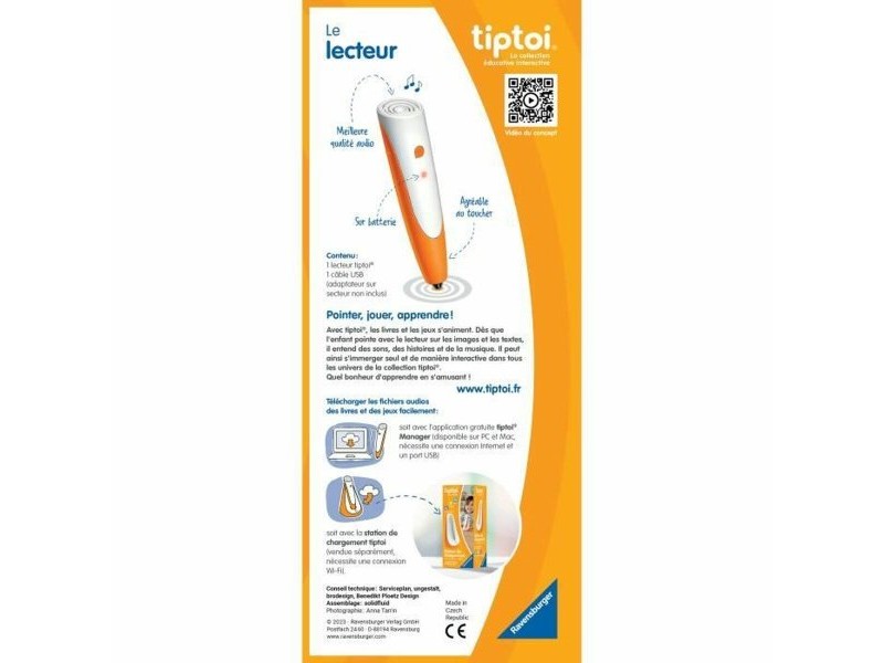 Образователна Игра Ravensburger tiptoi® Lecteur 4005556001781 (FR)