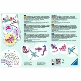 Занаятчийска игра Ravensburger Be creative! Pearls Animals
