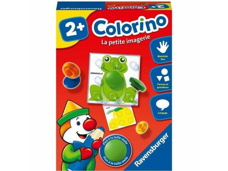 Настолна игра Ravensburger Colorino The little imagery (FR) Оранжев (френски)