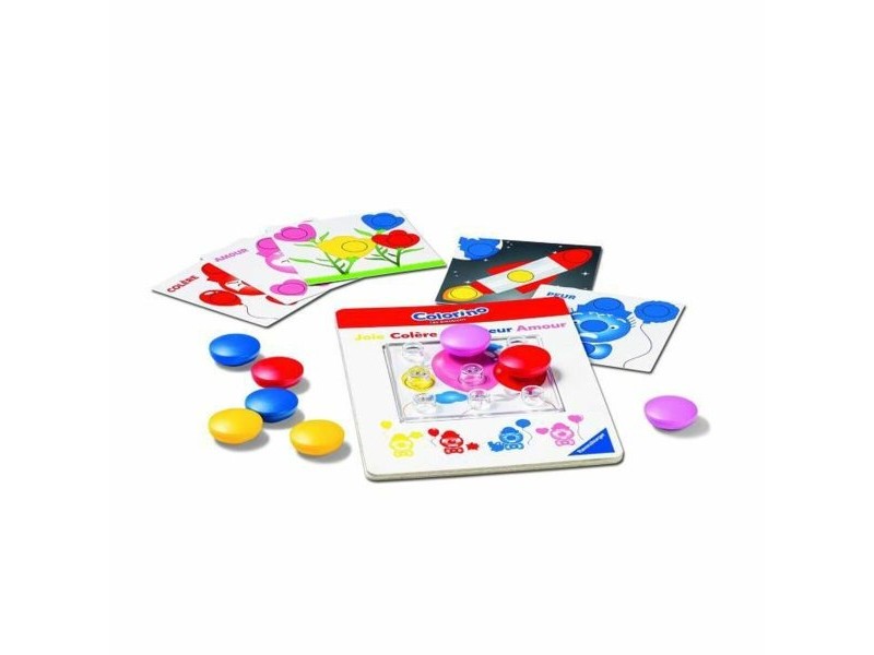 Игра Възпитание на Деца Ravensburger Colorino - Emotions Жълт Розов (френски) (FR)