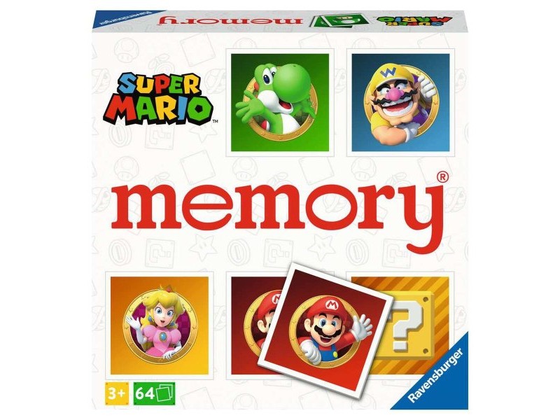 Образователна Игра Ravensburger Grand Memory - Super Mario Многоцветен