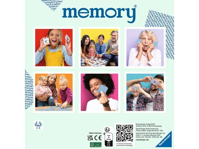 Образователна Игра Ravensburger Grand Memory - Super Mario Многоцветен