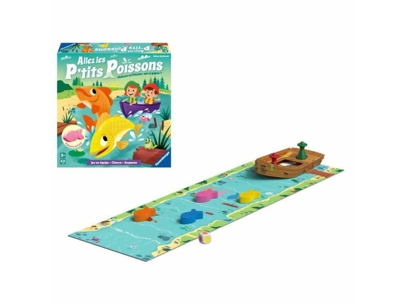 Настолна игра Ravensburger Allez les P'tits Poissons (FR)