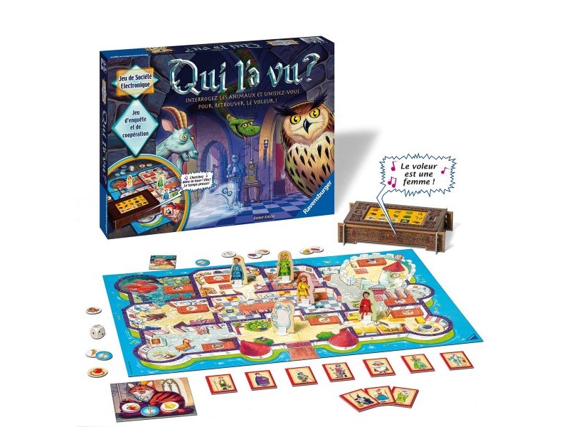 Настолна игра Ravensburger Who saw it?