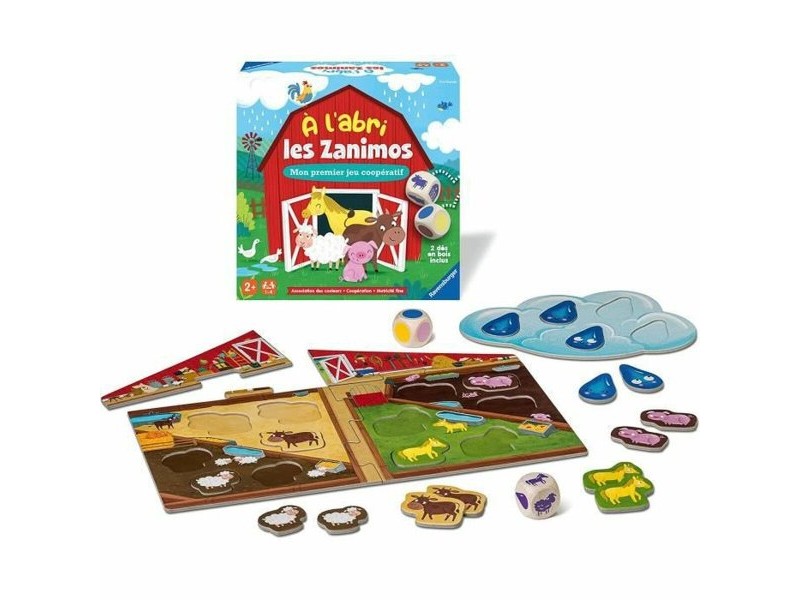 Образователна Игра Ravensburger À l'abri les Zanimos (FR) (1 Части)