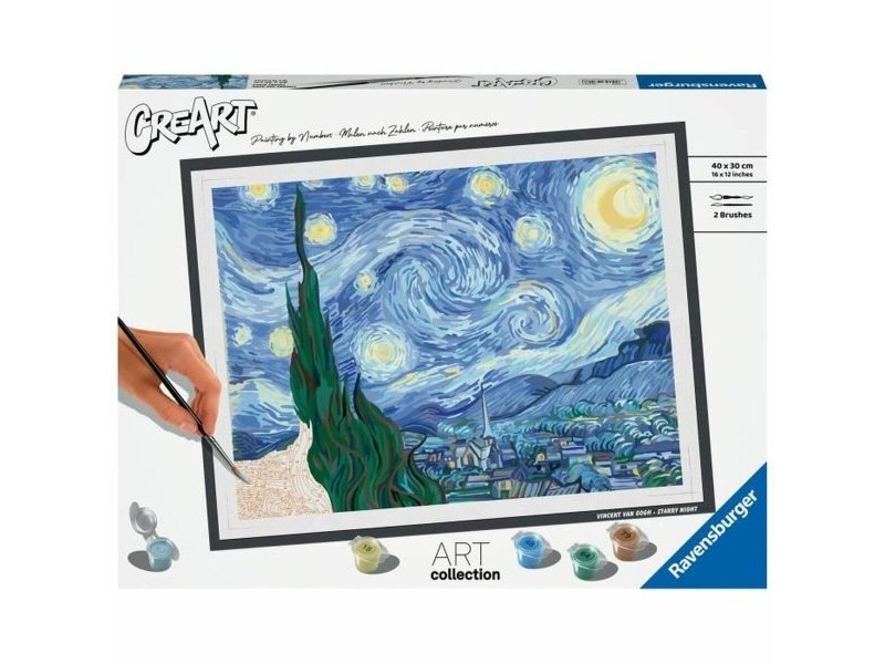 Настолна игра Ravensburger CREART - VAN GOGH