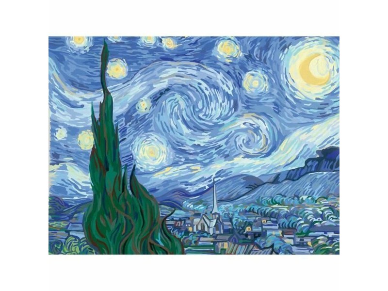 Настолна игра Ravensburger CREART - VAN GOGH