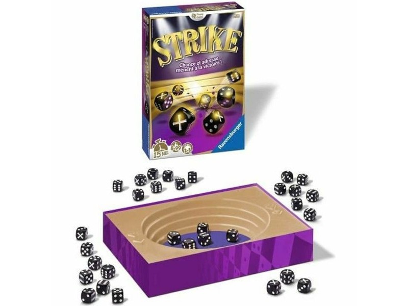Настолна игра Ravensburger Strike Board Game (FR) (1 Части)