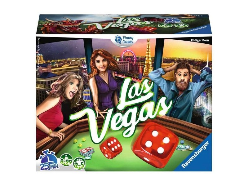 Настолна игра Ravensburger Las Vegas FR (френски) Настолна игра Ravensburger Las Vegas FR (френски)