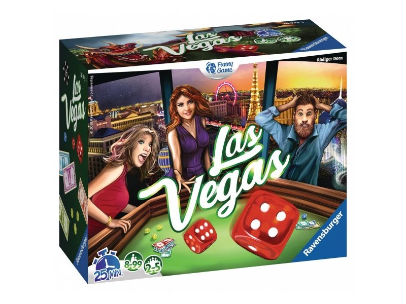 Настолна игра Ravensburger Las Vegas FR (френски) Настолна игра Ravensburger Las Vegas FR (френски)