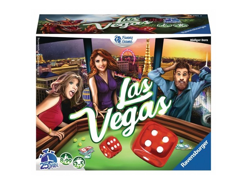 Настолна игра Ravensburger Las Vegas FR (френски) Настолна игра Ravensburger Las Vegas FR (френски)