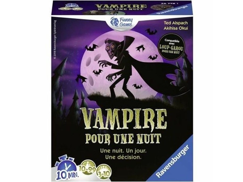 Настолна игра Ravensburger Vampiro por una noche