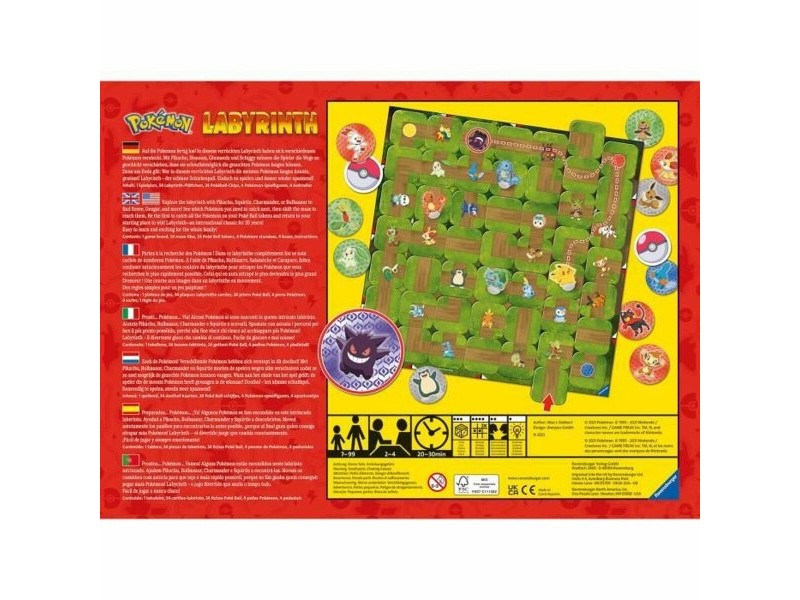 Настолна игра Ravensburger POKEMON Labyrinth (FR)