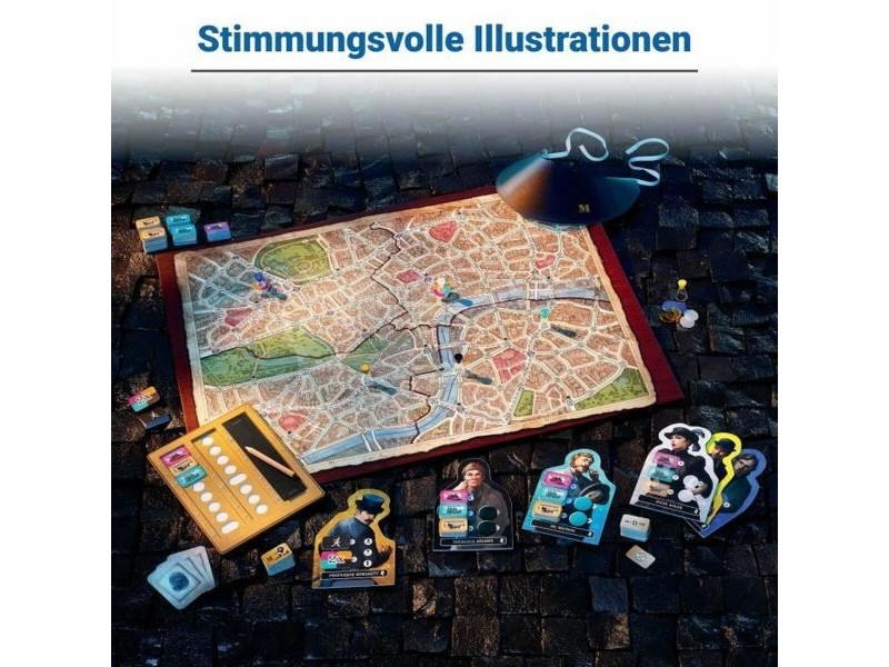 Настолна игра Ravensburger Scotland Yard (FR)