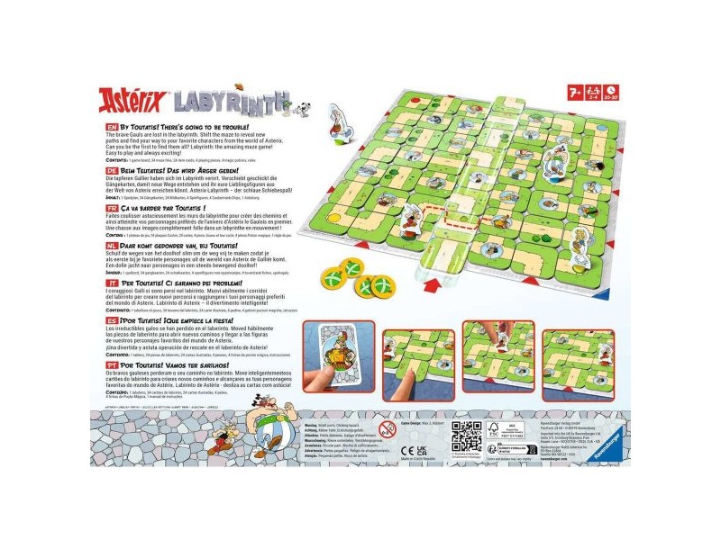 Настолна игра Ravensburger Labyrinth Asterix (FR)