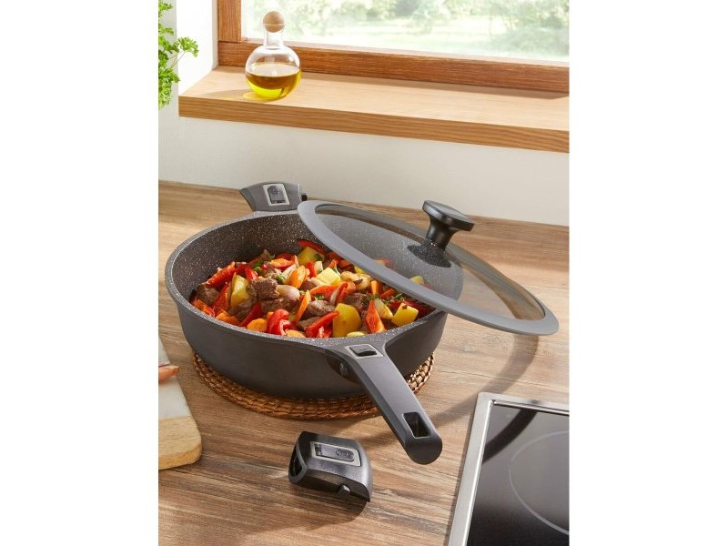 Тиган GSW Easy Click Черен Алуминий Ø 28 cm 28 cm