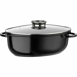 Касерола с Капак GSW 410571 Черен Алуминий 8,5 L