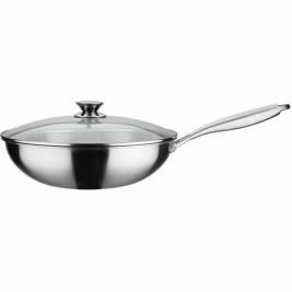 Уок Тиган GSW 868402 Неръждаема стомана Сребрист Ø 32 cm