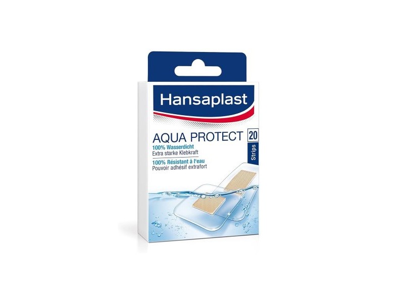 Водоустойчиви Лепенки Hansaplast Aqua Protect  Прозрачен