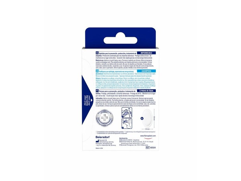 Стерилни Превръзки Hansaplast HP FOOT EXPERT 6 броя