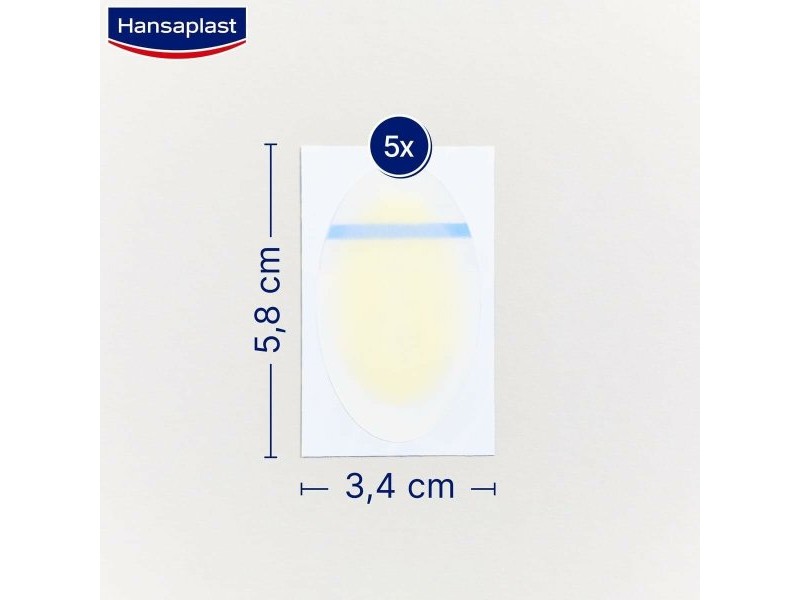 Стерилни Превръзки Hansaplast HP FOOT EXPERT 6 броя