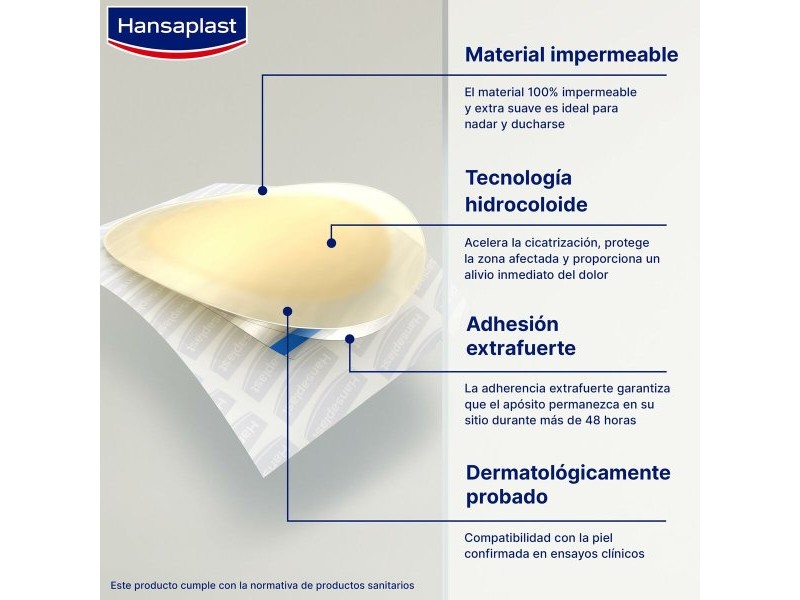 Стерилни Превръзки Hansaplast HP FOOT EXPERT 6 броя