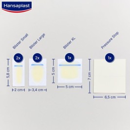 Лепенки Hansaplast HP FOOT EXPERT MIX 5 броя