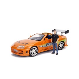 Playset Fast & Furious Brian & Toyota Supra 2 Части