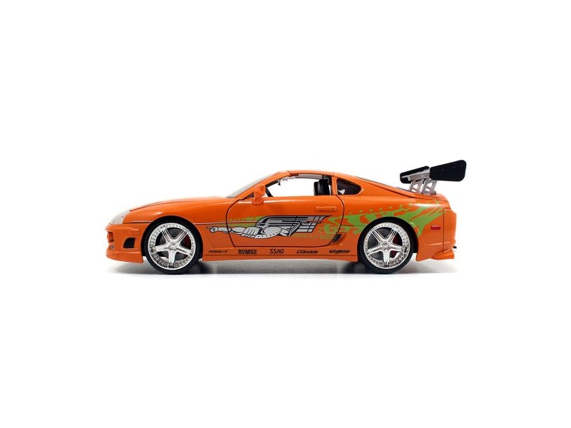 Playset Fast & Furious Brian & Toyota Supra 2 Части