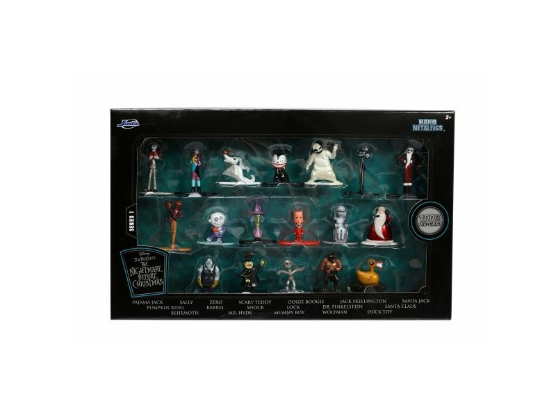 Комплект фигури The Nightmare Before Christmas 4 cm 18 Части