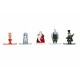 Комплект фигури The Nightmare Before Christmas 4 cm 18 Части