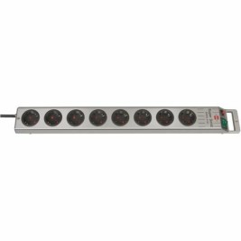 Контакт - 8 изхода с копче Brennenstuhl Super-Solid-Line 3600 W (2,5 m)