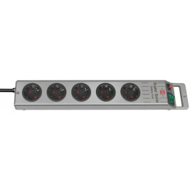 Контакт - 8 изхода с копче Brennenstuhl Super-Solid-Line 3600 W (2,5 m)