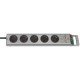 Контакт - 8 изхода с копче Brennenstuhl Super-Solid-Line 3600 W (2,5 m)