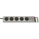 Контакт - 5 изхода с копче Brennenstuhl Super-Solid 3600 W (2,5 m)