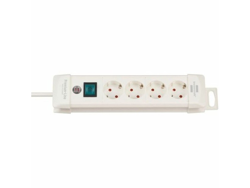 Табло с 4 гнезда с бутон за включване Brennenstuhl Premium-Line 3600 W (1,8 m) Табло с 4 гнезда с бутон за включване Brennenstuhl Premium-Line 3600 W (1,8 m)