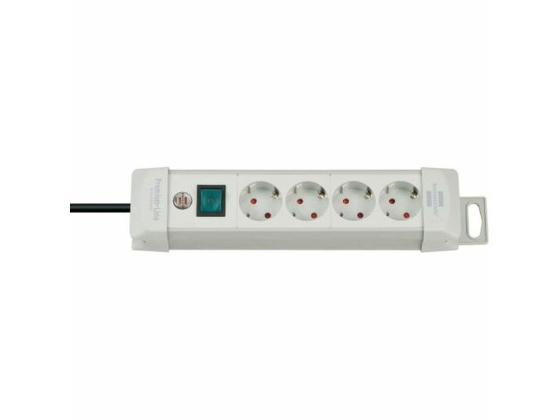 Табло с 4 гнезда с бутон за включване Brennenstuhl Premium-Line 3600 W (1,8 m)