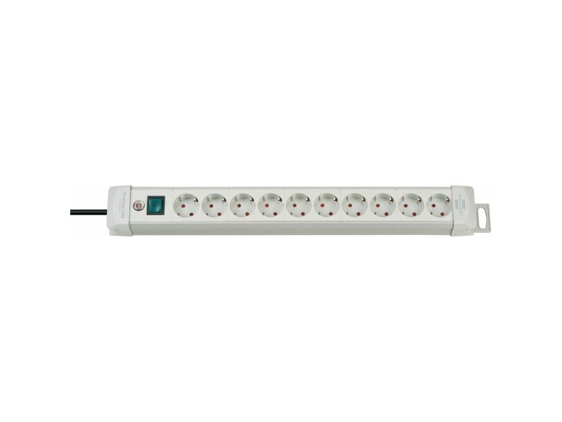 Контакт - 6 изхода с копче Brennenstuhl Premium-Line 3600 W (3 m)