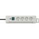 Контакт - 6 изхода с копче Brennenstuhl Premium-Line 3600 W (3 m)