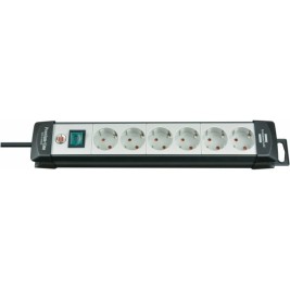 Контакт - 6 изхода с копче Brennenstuhl Premium-Line 3600 W (3 m)