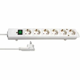 Контакт - 6 изхода с копче Brennenstuhl Comfort-Line Plus 3600 W (2 m)