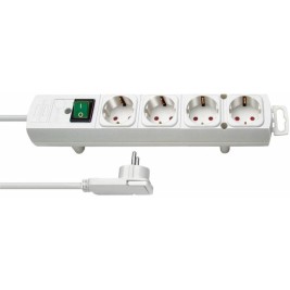 Контакт - 6 изхода с копче Brennenstuhl Comfort-Line Plus 3600 W (2 m)