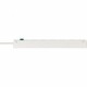 Контакт - 5 изхода с копче Brennenstuhl Bremounta 3600 W USB x 2 (3 m)