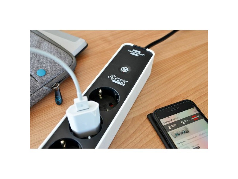 Разклонител Brennenstuhl brennenstuhl®Connect WiFi 3600 W 2.4 GHz (1,5 m)